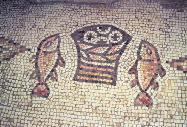 Miracle of the Bread and the Fishes, 5th-6th century AD